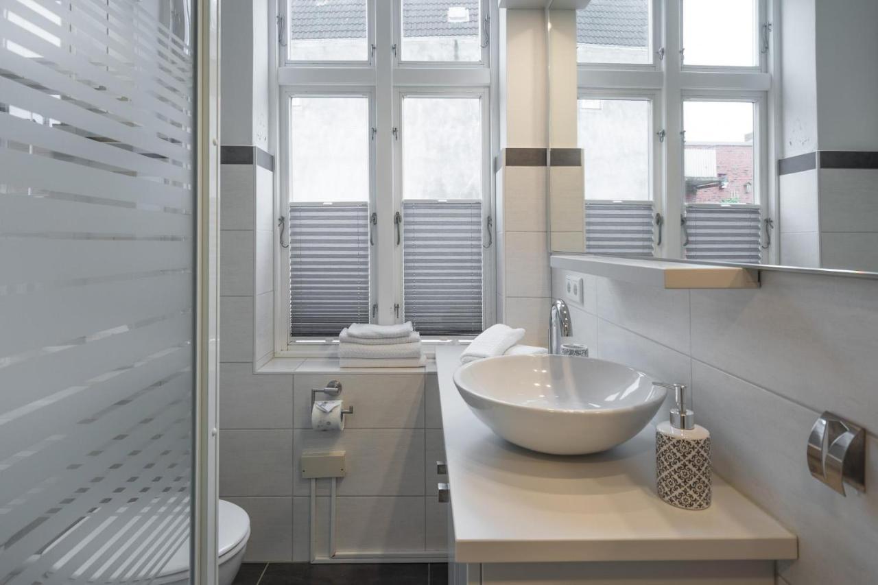 Apartmenthaus Theodor Storm Daemmerstunde Husum  Buitenkant foto
